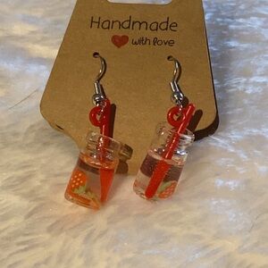 NEW Strawberry Jar Earrings